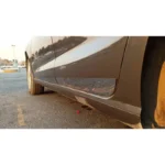 زه پایین درب شاهین فلزی استیل 304 مجموعه 4 تیکه