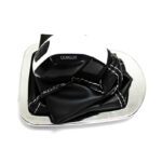 ست سردنده با گردگیر چرمی (مشکی سفید) مدل 2008 - همراه با زه استیل دور دنده مناسب برای ساینا و کوییک