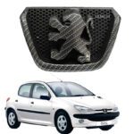 آرم جلو پنجره پژو 206 - هیدرو گرافی کربن مشکی