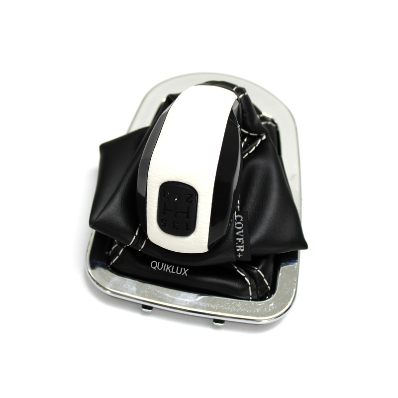 Untitled-1 ست سردنده با گردگیر چرمی (مشکی سفید) مدل 2008 - همراه با زه استیل دور دنده مناسب برای ساینا و کوییک