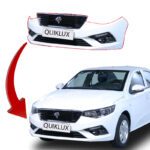 مجموعه سپر جلو تارا سفید با لوازم کامل V1