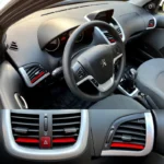 ردلاین دریچه کولر پژو 207