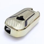 کاور سوییچ TPU طرح کربن تارا کلید خور لاکچری Mp - رنگ طلایی