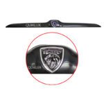 دستگیره صندوق عقب پژو 206 و 207 - رنگ مشکی با آرم جدید پژو Peugeot