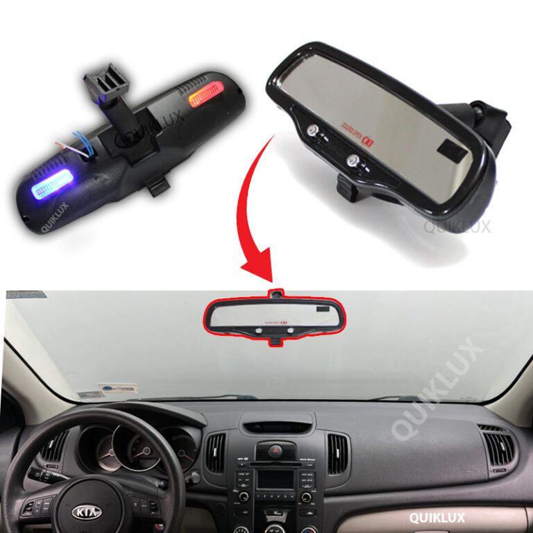 آینه وسط کاپریسی چراغ دار - مشکی