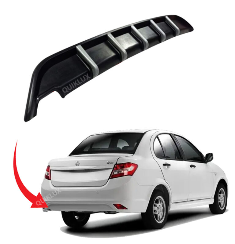 دفیوزر عقب ساینا مدل صنعت سازان نقره ای