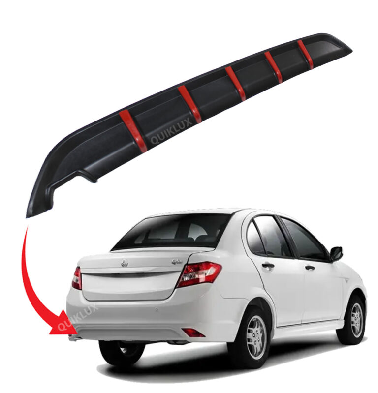 دفیوزر عقب ساینا مدل صنعت سازان قرمز