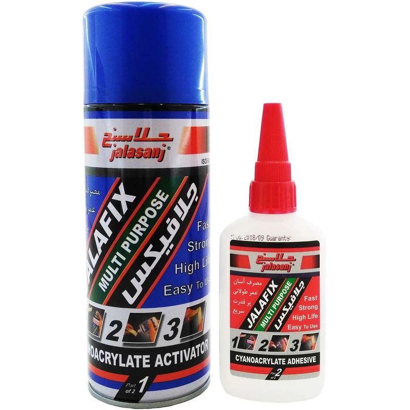 چسب 123 جلاسنج مدل JALAFIX حجم 400 میل