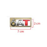 آرم بغل گلگیر AT6 - قرمز