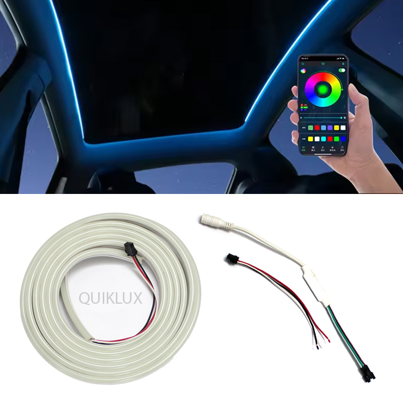 کیت نورپردازی سانروف خودرو RGB مدل SUNROUF LIGHT