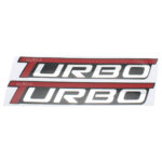 استیکر خودرو pvc طرح TURBO