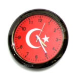 ساعت گرد چسبی