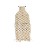 عرق گیر دست بافت بسته 2 عددی - کرم