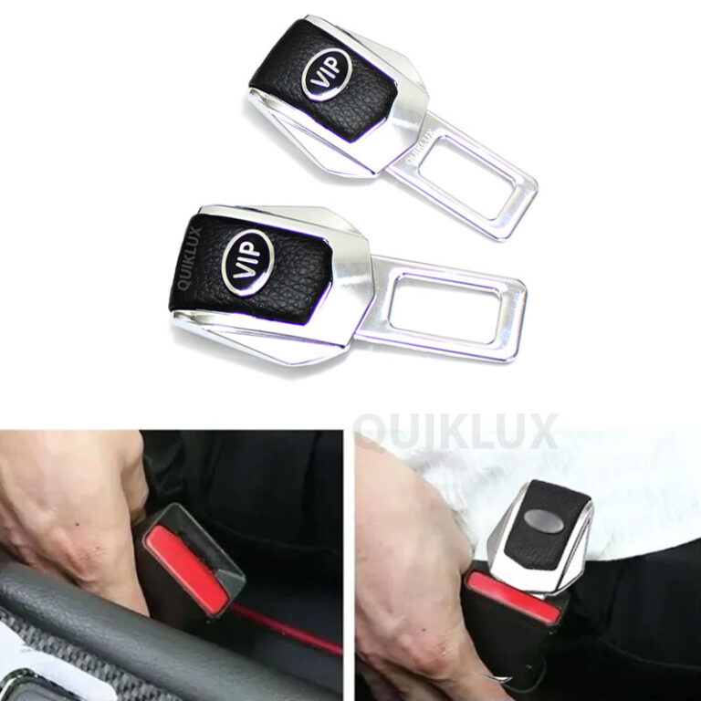 صداگیر کمربند stco چرمی بدون قفل بسته 2 عددی - لوگو VIP