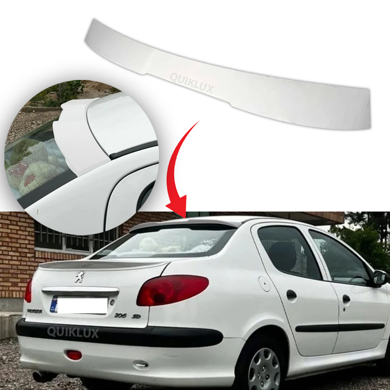 باله شیشه عقب 206sd - سفید