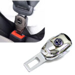 صداگیر کمربند stco قفل شو با بدنه کروم - لوگو فردا موتور