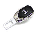 صداگیر کمربند stco قفل شو مدل چرمی - لوگو ام پاور