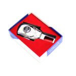 صداگیر کمربند stco قفل شو با بدنه کروم - لوگو چری