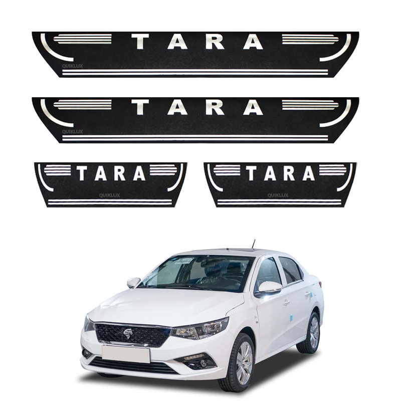 برچسب پارکابی طرح چرمی مدل ونوس نوشته لاتین  TARA