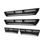 برچسب پارکابی طرح چرمی مدل ونوس نوشته runna