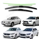 تیغه برف پاک کن هیبریدی 18/24 Karal مناسب تارا، سمند، دنا