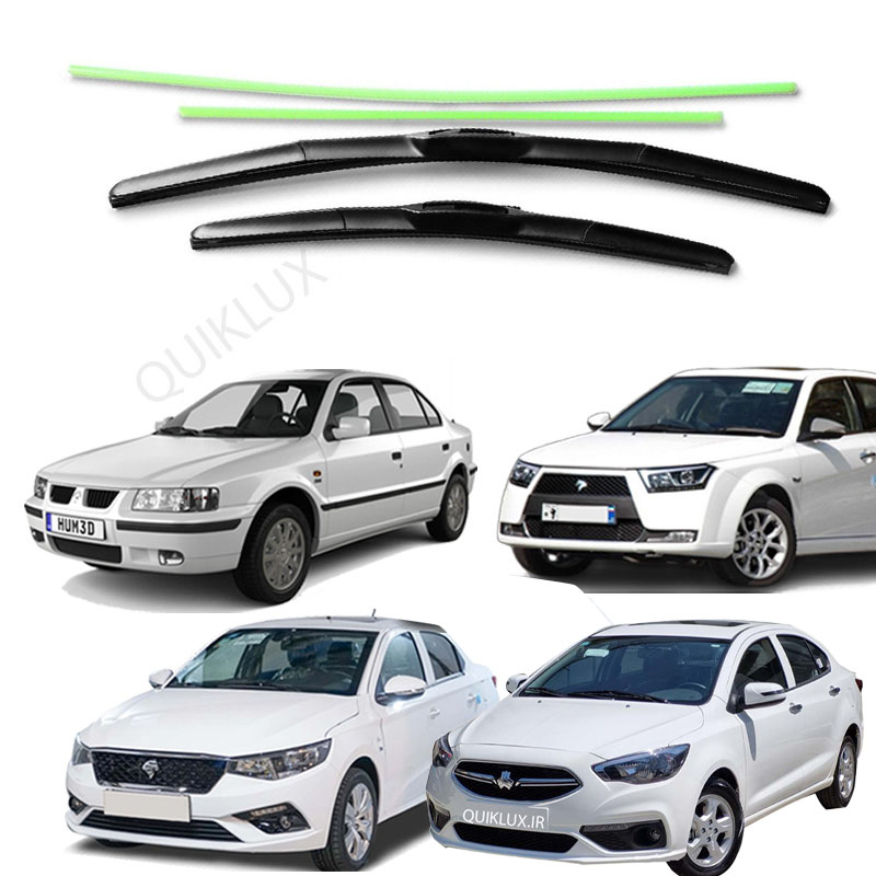 تیغه برف پاک کن هیبریدی 18/24 Karal مناسب تارا، سمند، دنا