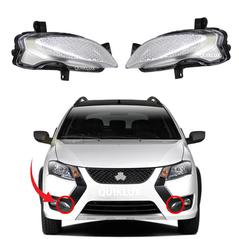 265656522 چراغ دیلایت جلو کوییک بسته 2 عددی چپ و راست MP