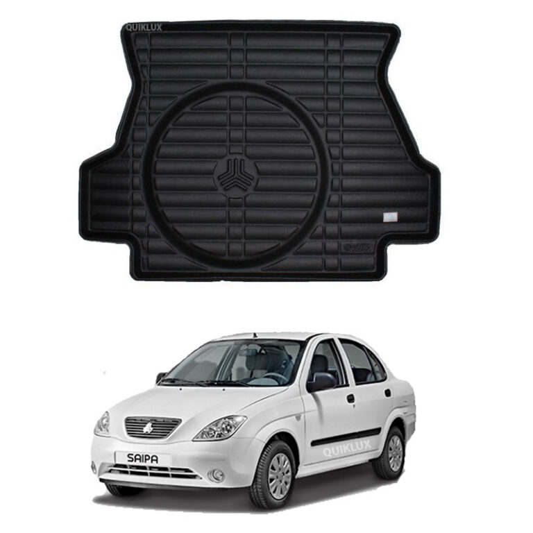 کفپوش سه بعدی صندوق خودرو بابل کارپت مدل اکونومی مناسب برای تیبا صندوقدار