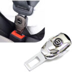 صداگیر کمربند stco قفل شو با بدنه کروم - لوگو ولوو