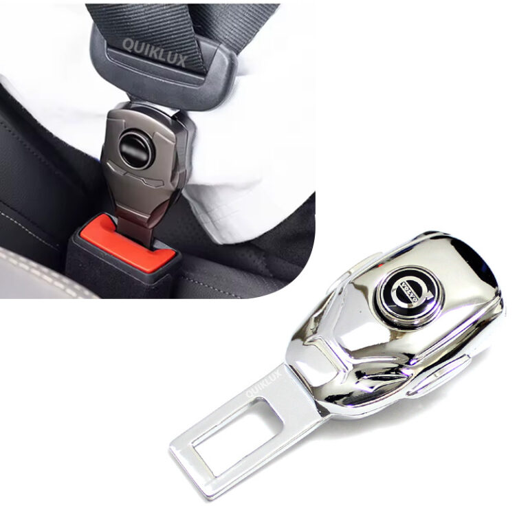 صداگیر کمربند stco قفل شو با بدنه کروم - لوگو ولوو