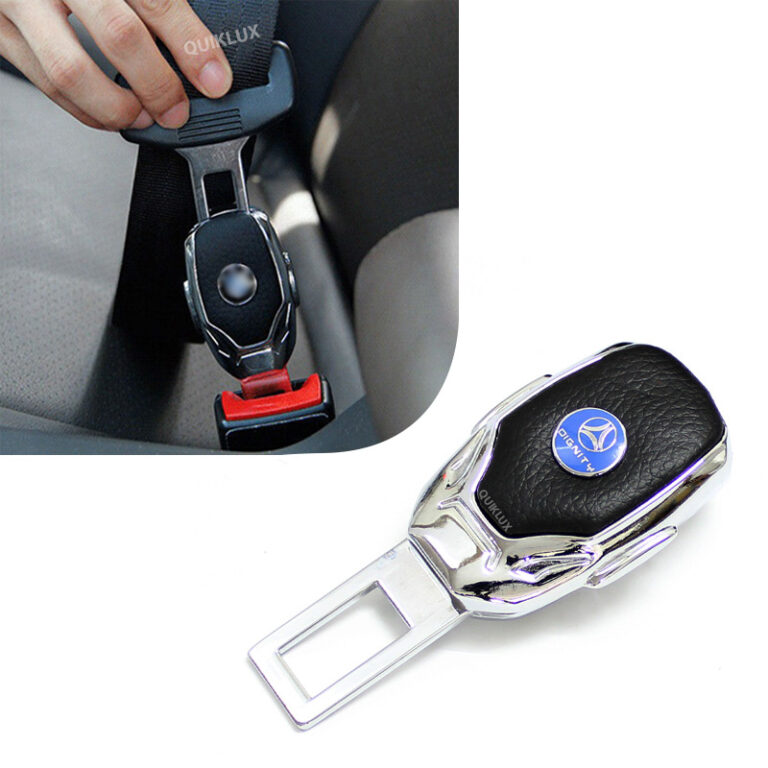 صداگیر کمربند stco قفل شو مدل چرمی - لوگو دیگنیتی