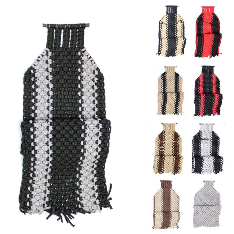 عرق گیر دست بافت بسته 2 عددی - کرم