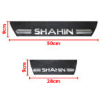 برچسب پارکابی طرح چرمی مدل ونوس نوشته SHAHIN