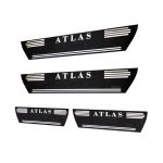 برچسب پارکابی طرح چرمی مدل ونوس نوشته ATLAS لاتین