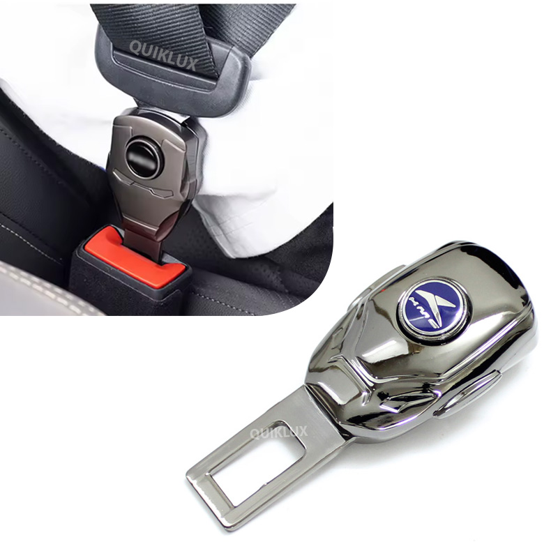 5641546 صداگیر کمربند stco قفل شو با بدنه کروم - لوگو kmc