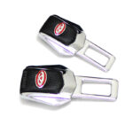 صداگیر کمربند stco چرمی بدون قفل بسته 2 عددی - لوگو چری