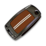 کاور سوییچ فلزی کوییک ساینا اتومات طرح M-Performance ( شکلاتی)