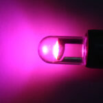 لامپ COB آریایی مدل شیشه ای بسته 2 عددی - رنگ نارنجی