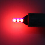 لامپ COB آریایی 6 تایی مدل jet بسته 2 عددی - رنگ قرمز