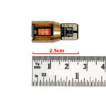 لامپ SMD آریایی 18 تایی مدل کنباس دار فریم فلزی - بسته 2 عددی رنگ قرمز