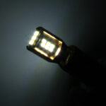 لامپ SMD آریایی 18 تایی مدل کنباس دار فریم فلزی - بسته 2 عددی رنگ سفید