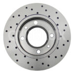 دیسک ترمز PFC اسپرت سوراخ دار مدل توربو چرخ عقب پژو پارس ، سورن