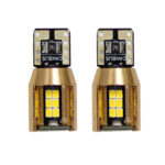 لامپ SMD آریایی 18 تایی مدل کنباس دار فریم فلزی - بسته 2 عددی رنگ لیمویی