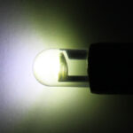 لامپ COB آریایی مدل شیشه ای بسته 2 عددی - رنگ سفید