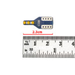 لامپ COB آریایی 6 تایی مدل jet بسته 2 عددی - رنگ لیمویی
