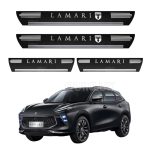 برچسب پارکابی طرح چرمی مدل ونوس نوشته لاماری