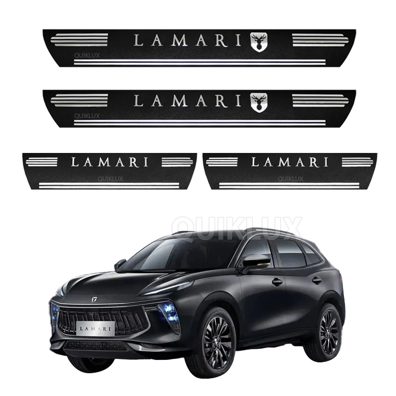 برچسب پارکابی طرح چرمی مدل ونوس نوشته لاماری