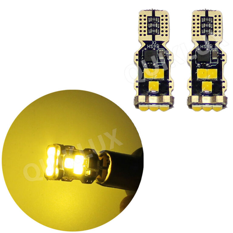 لامپ SMD آریایی کنباس دار 9 تایی بسته 2 عددی - رنگ لیمویی