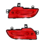 مه شکن عقب پژو 207 طرح سه بعدی رنگ قرمز برند NG.CO