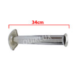 هدرز فولادی 1 به 4 خروجی 51 کالکتور گرد AIR مناسب پژو 405، پژو پارس